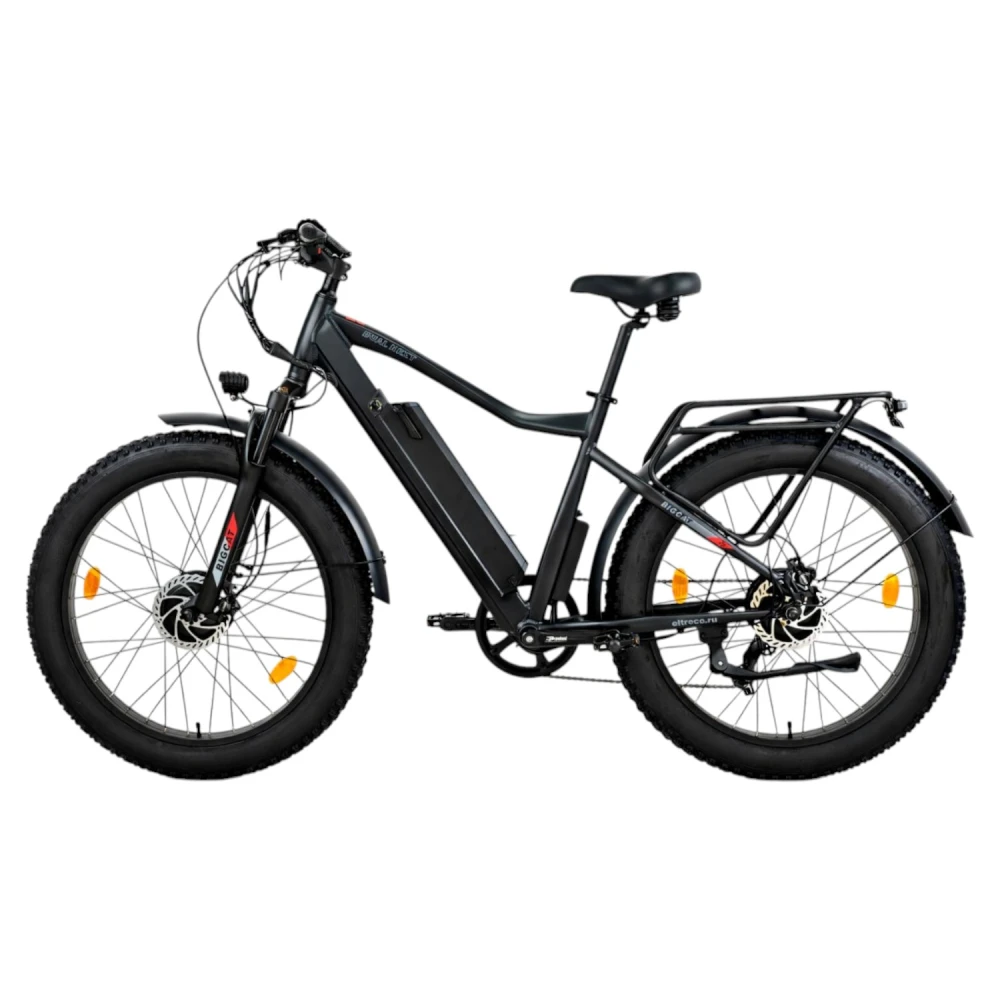 Электровелосипед Eltreco BigCat Dual Next Чёрный-матовый 1